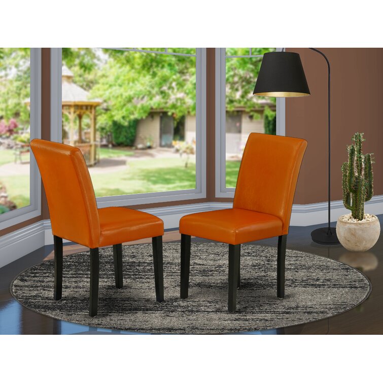 Wayfair orange 2024 dining chairs